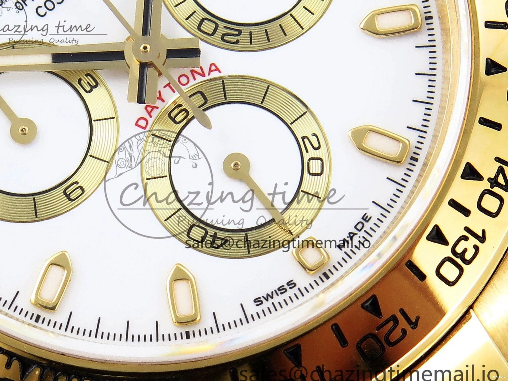 MiroTime 0509 Daytona 116508 KING 1:1 Best Edition White Dial on YG Bracelet SH Contemporary 1902